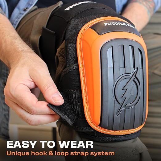 Thunderbolt Knee Pads for Men Construction Knee Pads for Work for Men and Women - Image 6