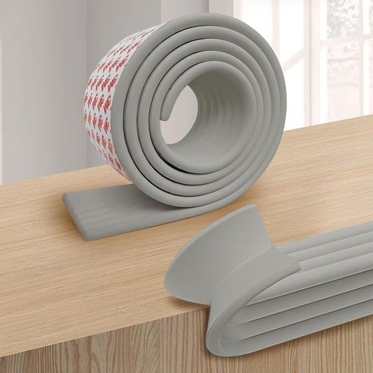 Edge and Corner Guards with Strong Adhesive Extra Thick Baby Proofing Furniture by PUSHUJIA