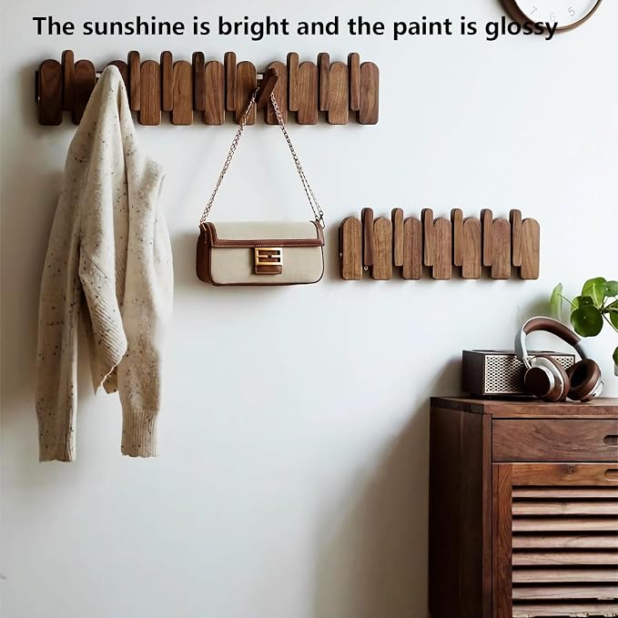 Wall Mounted Piano Key Hanger | Flip Style Hook | Entrance Wall Art Hook - Image 7