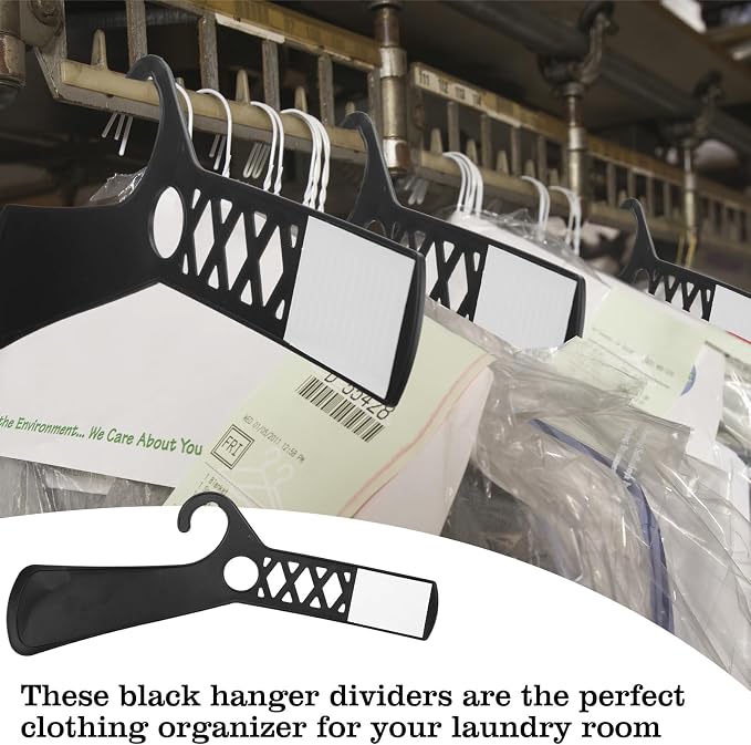 50 Pcs Large Closet Dividers and 100 Pcs White Blank Cards 18 Inch Clothing - Image 5