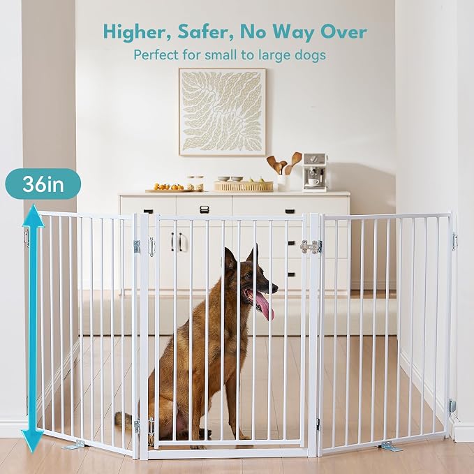 No Pawblems Free Standing Dog Gate - Image 2