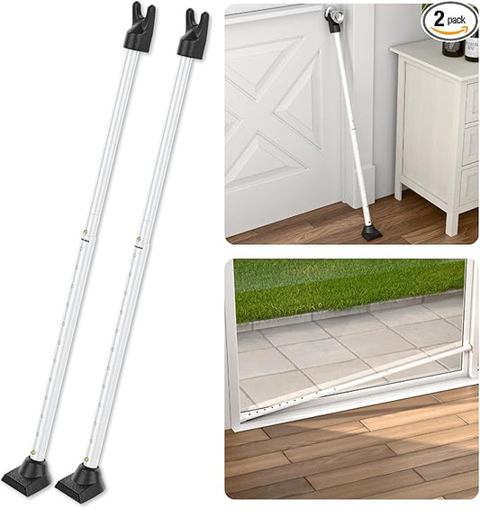 SECURITYMAN 3-in-1 Door Security Bar & Sliding Patio Door Security Bar via - Field & Grace