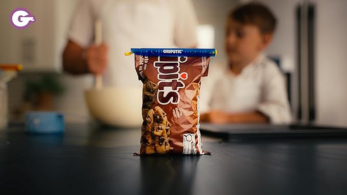 GripStic Bag Sealer. Reusable Chip Clips, Bag Clips. Patented. Airtight & - Image 4