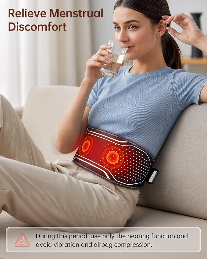 Lower Back Massager with Heat, Heating Pad - Image 5