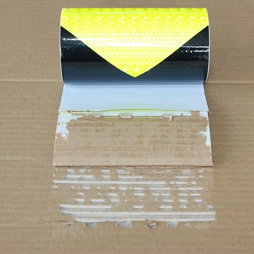 Reflective Tape 6 inch X 10 feet, Outdoor Waterproof Hazard Conspicuity Safety - Image 2