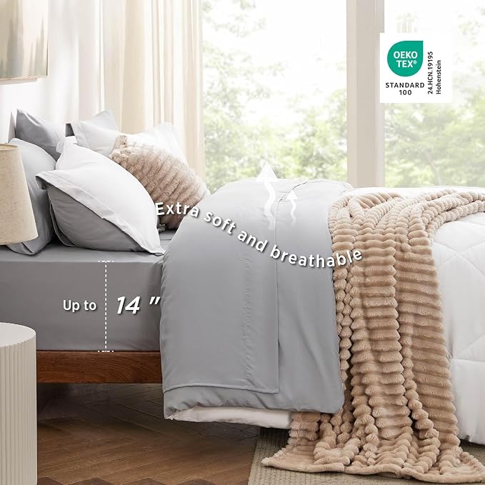 Bedsure King Comforter Set - Image 5