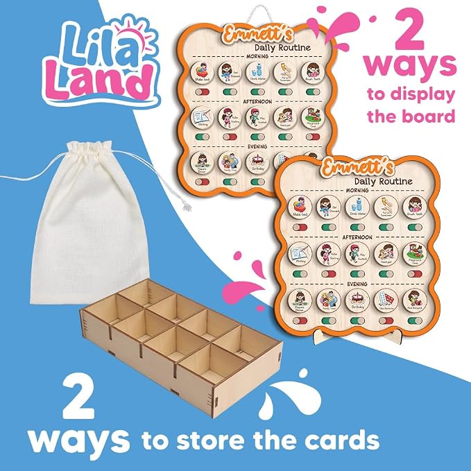 Personalized Wooden Chore Chart - Image 7