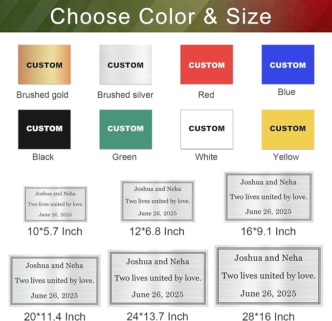 Custom Sign, Business Sign, Office Signs, Reminder signs, Personalized Plaque - Image 7
