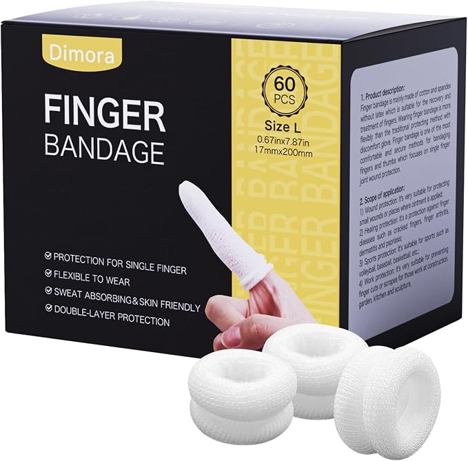 Dimora Finger Cots, Breathable Bandages by Dimora