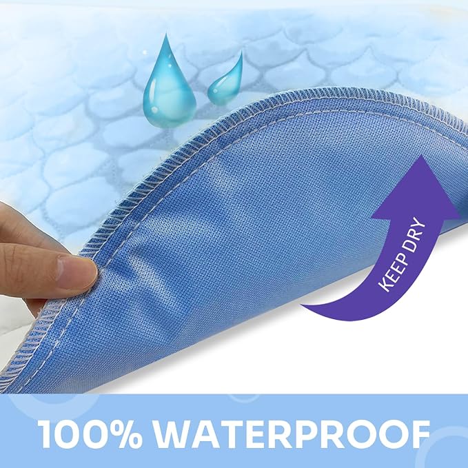 Heavy Absorbency Bed Pad, Washable and Reusable Incontinence Bed Underpads - Image 5