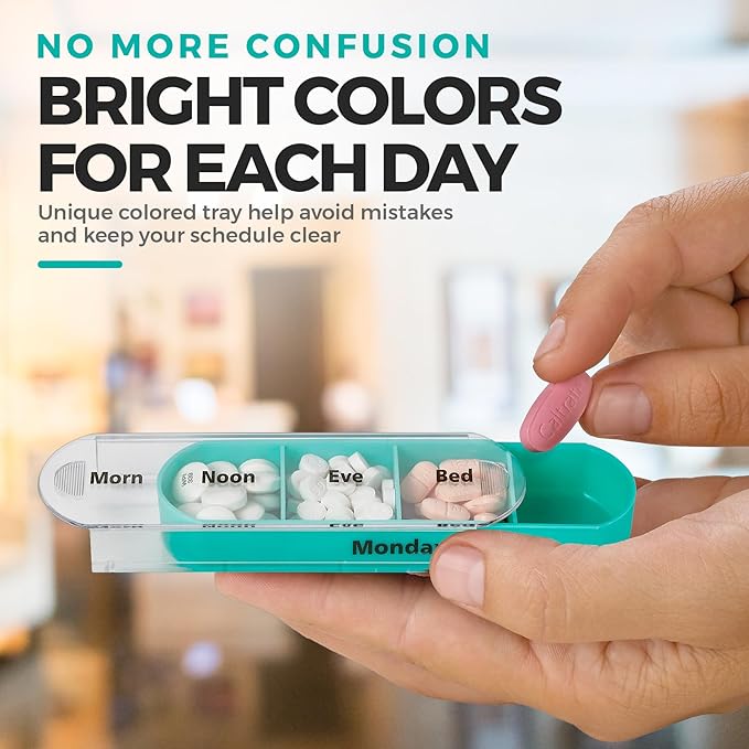 Stackable Daily Pill Organizer - Image 3