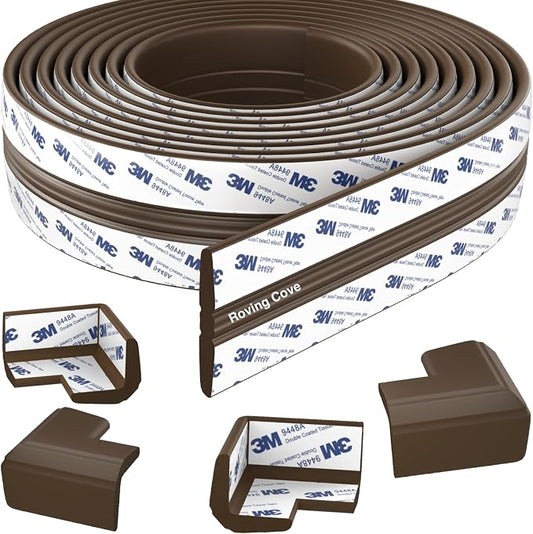 Roving Cove PreFit Furniture Edge Corner Protector, Baby Proofing Bumper Guards by RovingCove