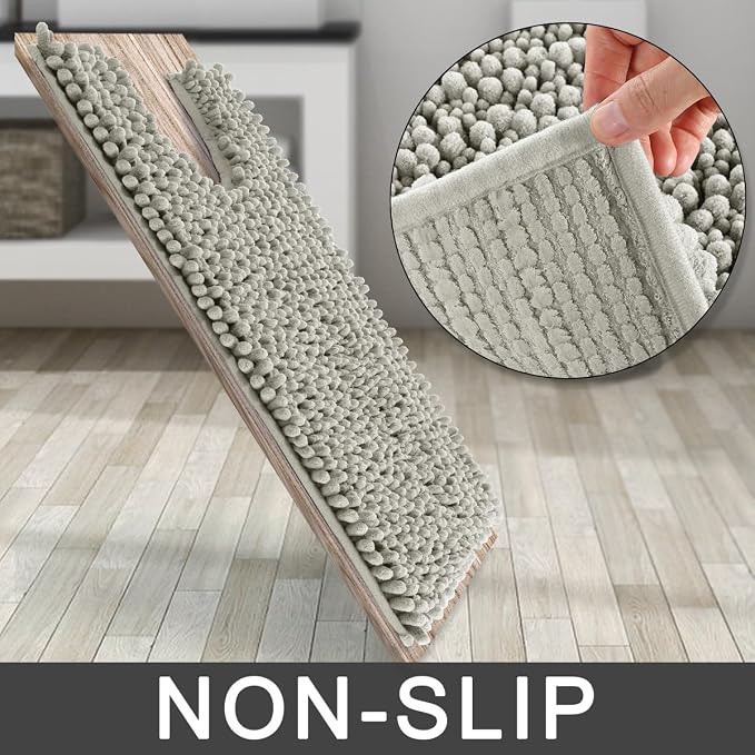 Yimobra Toilet Rug U Shaped Washable 24x24 Inch - Field & Grace