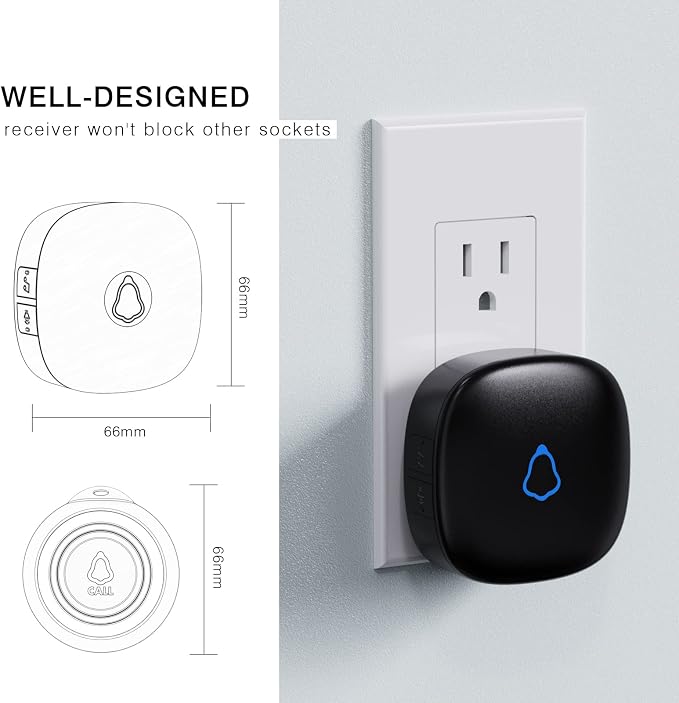 Caregiver Pager, Wireless Call Button - Image 6
