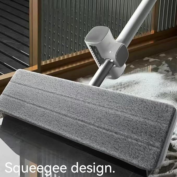 Microfiber Mop Large Flat Mops for Floor Cleaning 4 Reusable Washable mop Pads - Image 4