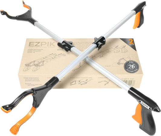 EZPIK® Grip Aid Tool Grabber Reacher + Magnets by EZPIK