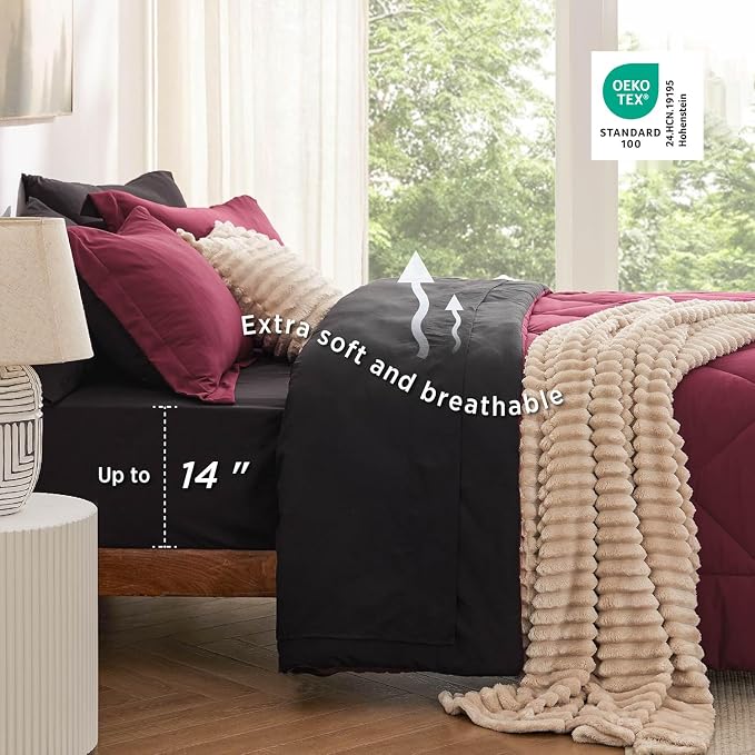 Bedsure Queen Comforter Set - Image 5