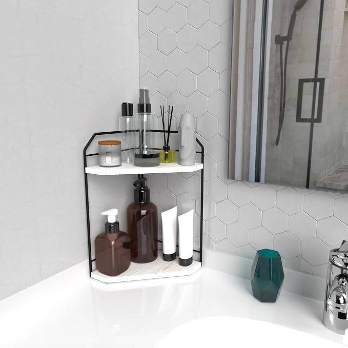 Corner Bathroom Counter Organizer - Image 3