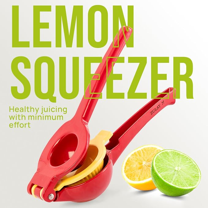 Zulay Kitchen Metal 2-in-1 Lemon Squeezer - Image 7