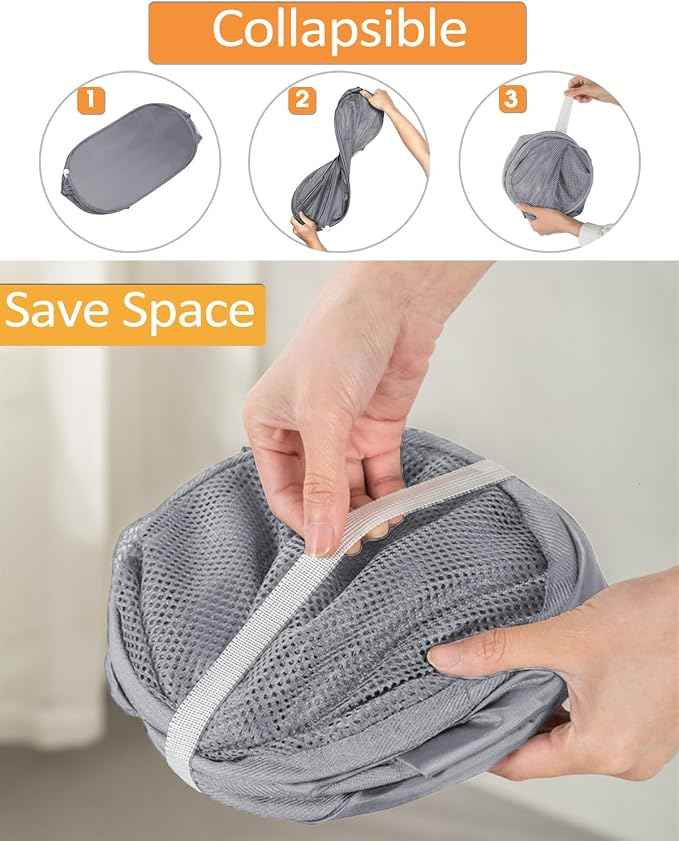 Durable Collapsible Laundry Baskets