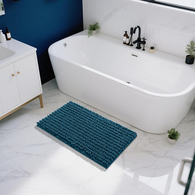 Yimobra Large Bathroom Rugs Non Slip Washable 36x24 Inch - Field & Grace