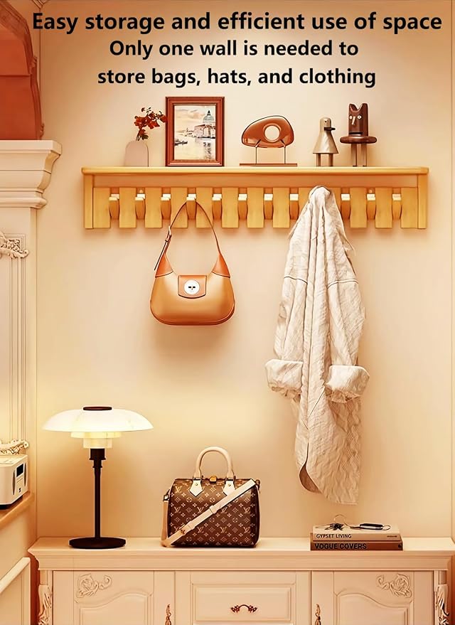 Wall Mounted Piano Key Hanger | Flip Style Hook | Entrance Wall Art Hook - Image 6