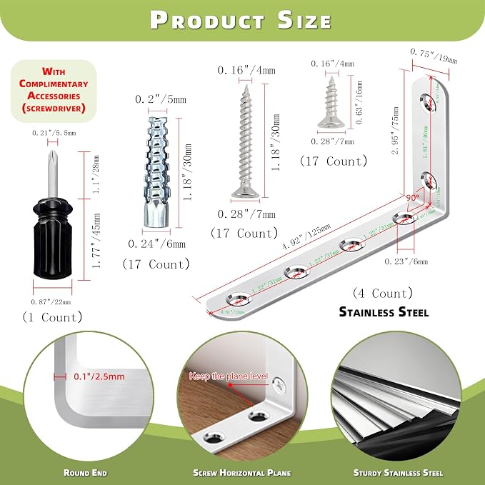 Furniture Anchors, Anti Tip Wall Anchors - Image 5