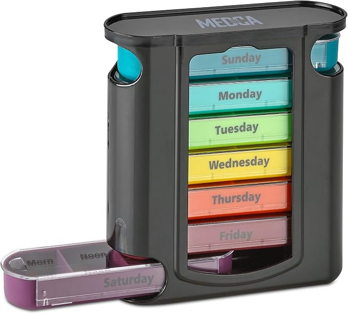 Stackable Daily Pill Organizer by MEDca