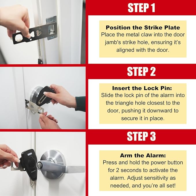 Securityman Portable Door Lock - Image 6