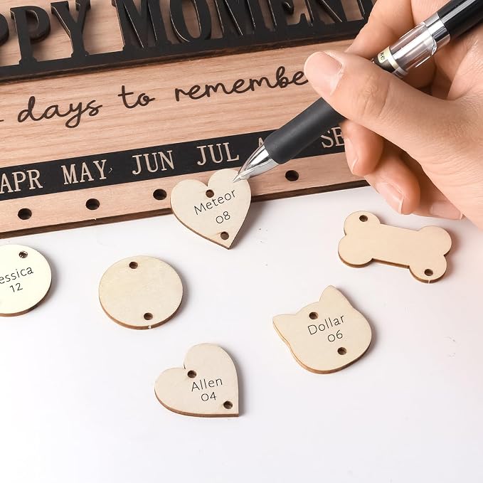 Family Birthday Calendar Board Wall Hanging - Image 2
