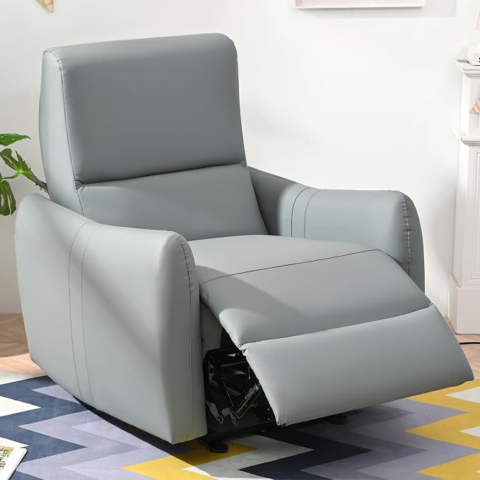 Wall Hugger Power Recliner Chair, Zero Wall Electric Recliner Chairs by QKFFOfficial