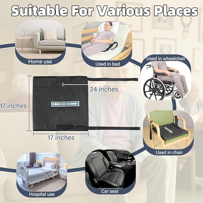 One Way Transfer Support Cushion, Non Slip Tubular Pad - Image 6