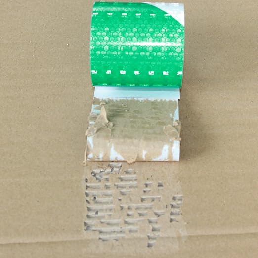 Green and White Reflective Tape Outdoor Waterproof 3 inch X 10 feet, High - Image 2