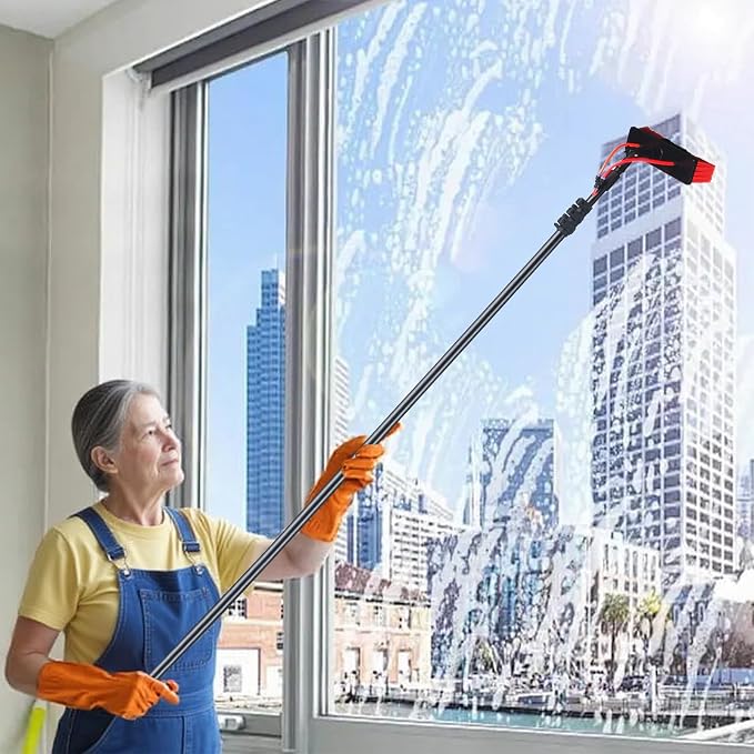 Generic 11pcs Solar Panel Cleaning Brush and Squeegee Stainless Steel - Image 3