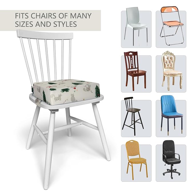 Toddler Booster Seat for Dining Table, Portable Booster Seat for Kitchen Chair - Image 6