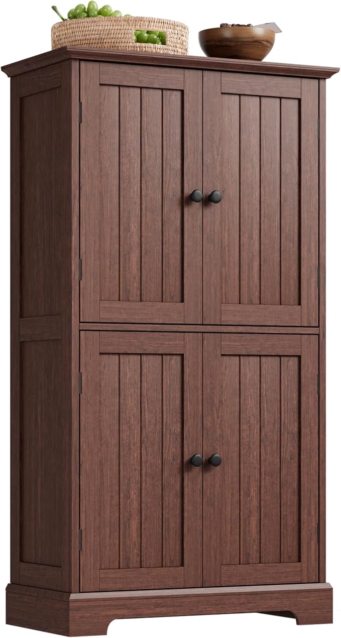 ChooChoo Bathroom Floor Cabinet, Farmhouse Bathroom Storage Cabinet - Image 8