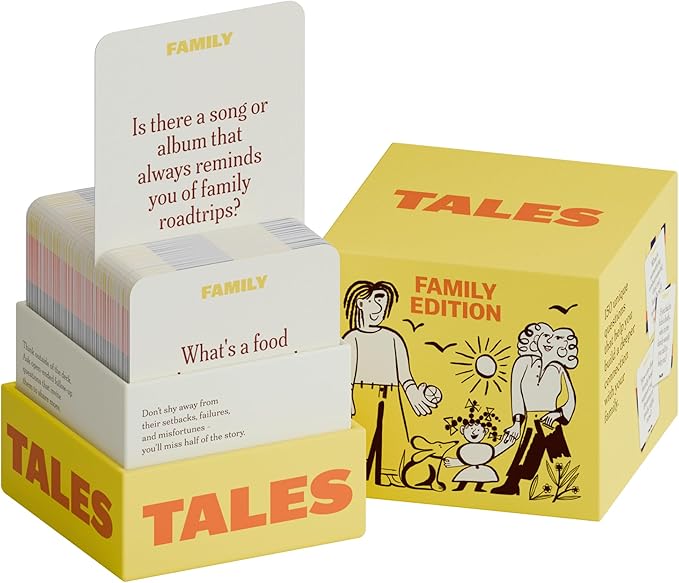 TALES 150 Conversation Cards, Family Edition, by TALES