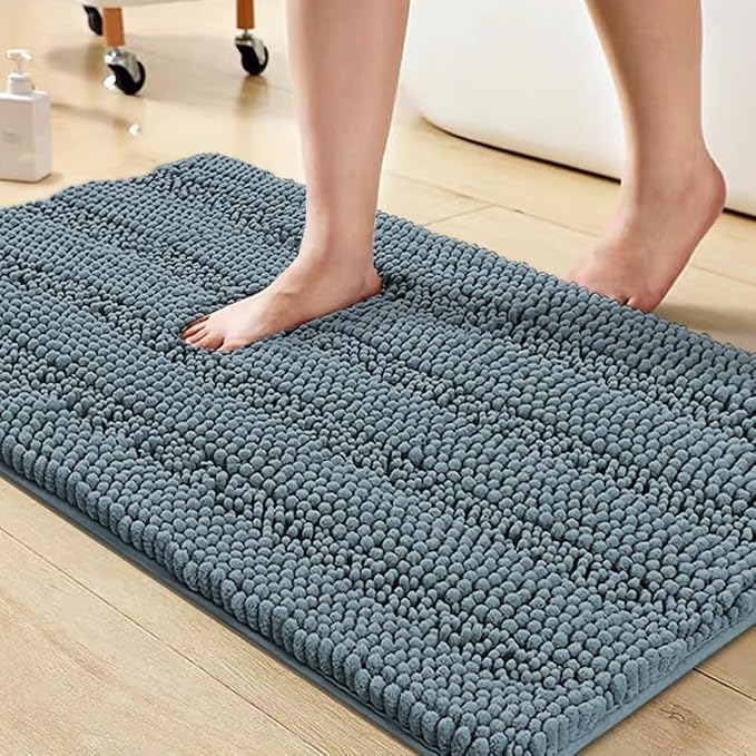 Turquoize Bathroom Rugs and Mats 1-Piece Bath Mat Set Non Slip Bath Mats by Turquoize