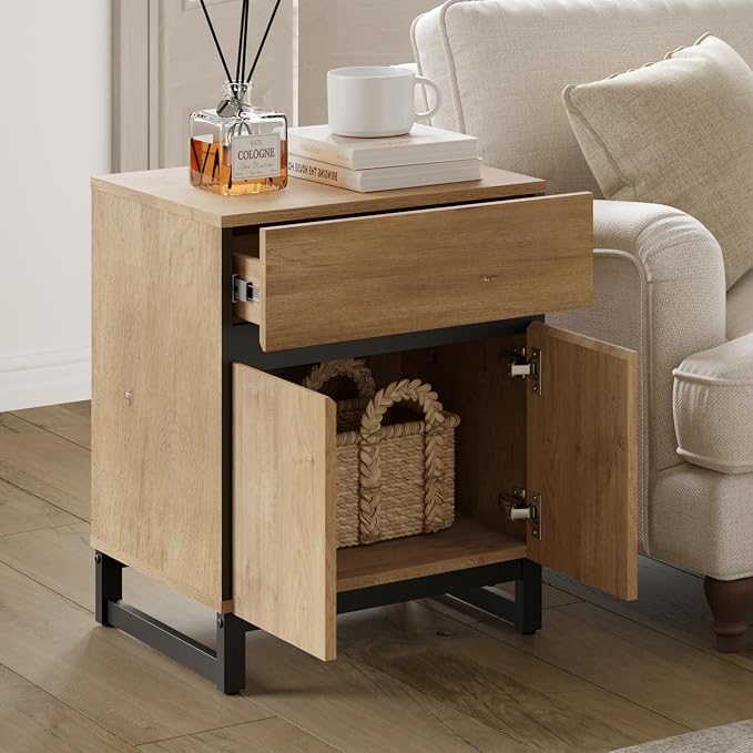 WAMPAT 2 Pack Modern End Table - Image 4