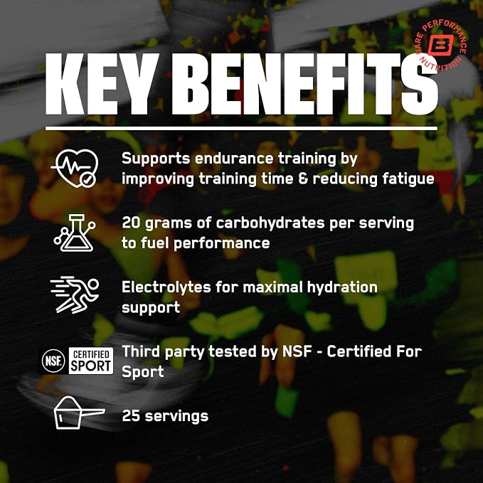 BARE PERFORMANCE NUTRITION, BPN G.1.M Go One More Sport, Endurance Training Fuel - Image 3