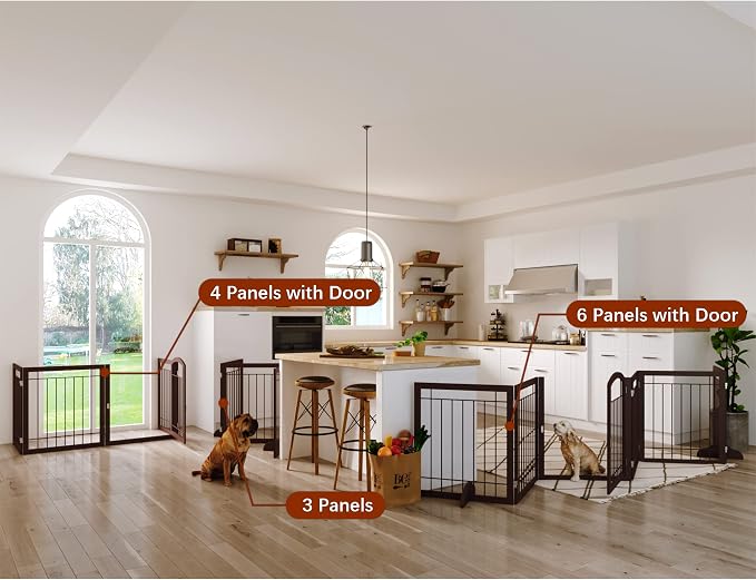 JSB 144-inch Extra Wide 30-inch Tall Dog gate - Image 4
