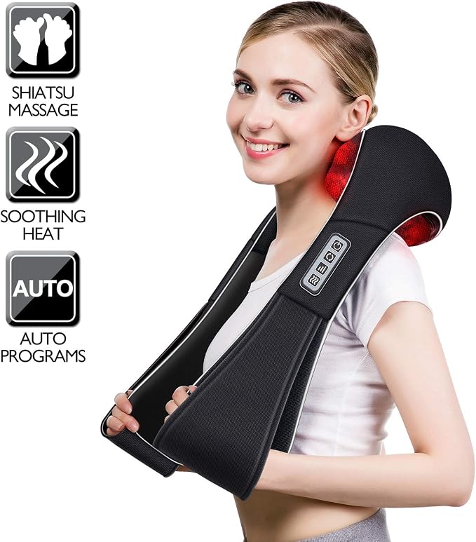 VIKTOR JURGEN Christmas Gifts for Women & Men, Shiatsu Neck and Shoulder - Image 5
