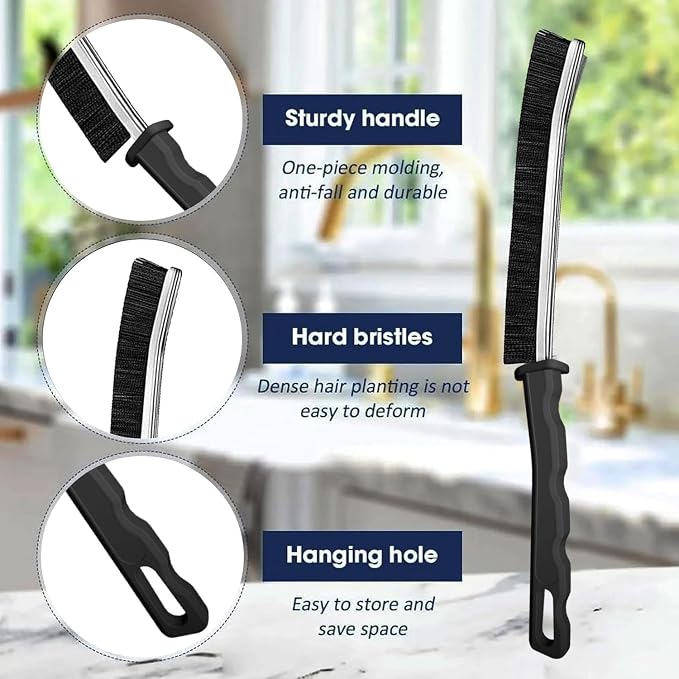 Crevice Cleaning Brush, Tight Spaces & More - Image 2
