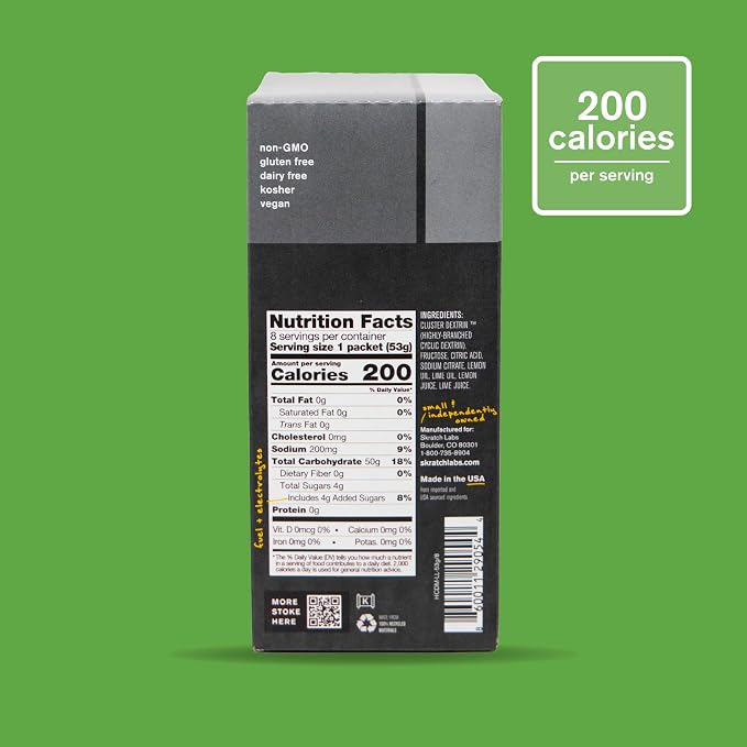 Skratch Labs Super High-Carb Drink Mix Packets - Image 2