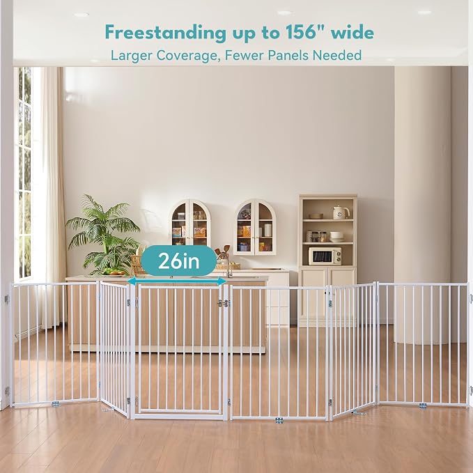 No Pawblems Free Standing Dog Gate - Image 4