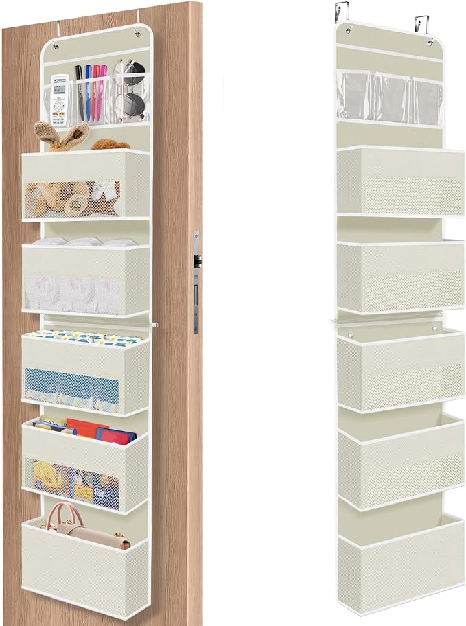 6-Tier Over The Door Organizer, Hanging Storage Organizer by SpaceHacks