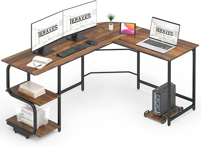 Teraves Reversible L Shaped Desk by Teraves