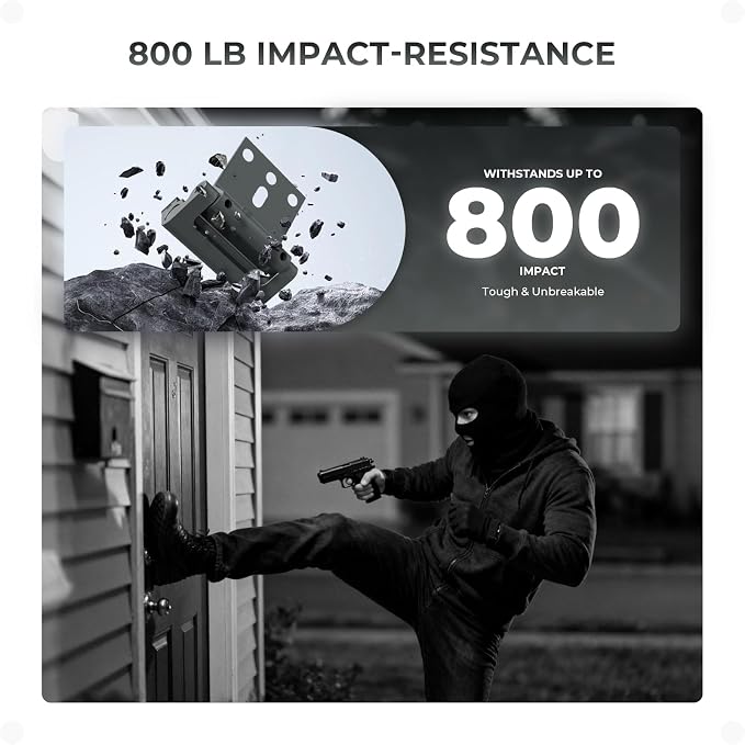 4Pack Home Security Door Reinforcement Lock, Childproof Safety Door Lock Latch - Image 3