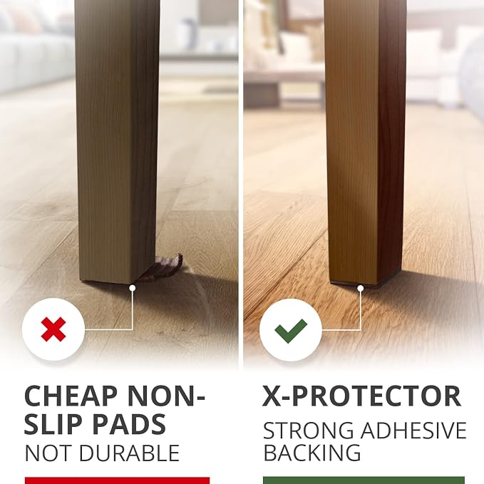 Non Slip Furniture Pads 8 pcs 1 1/4" X-Protector - Image 4