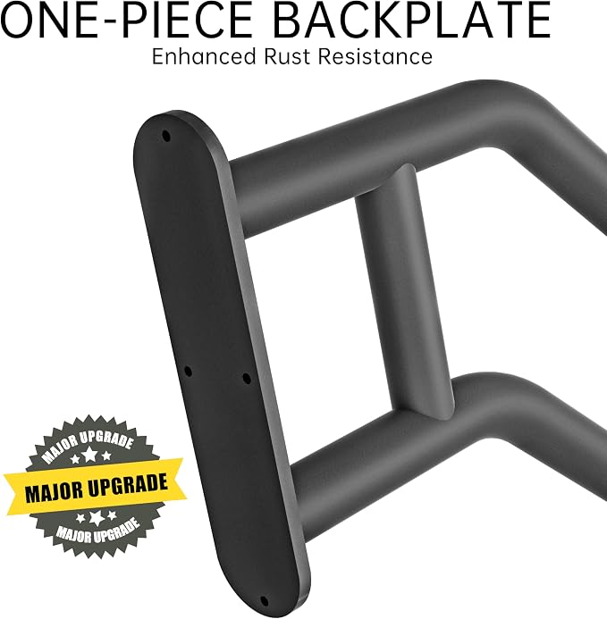 Hand Rails for Outdoor Steps, Exterior Steps Handrails, Wrought Iron Heavy-Duty - Image 2